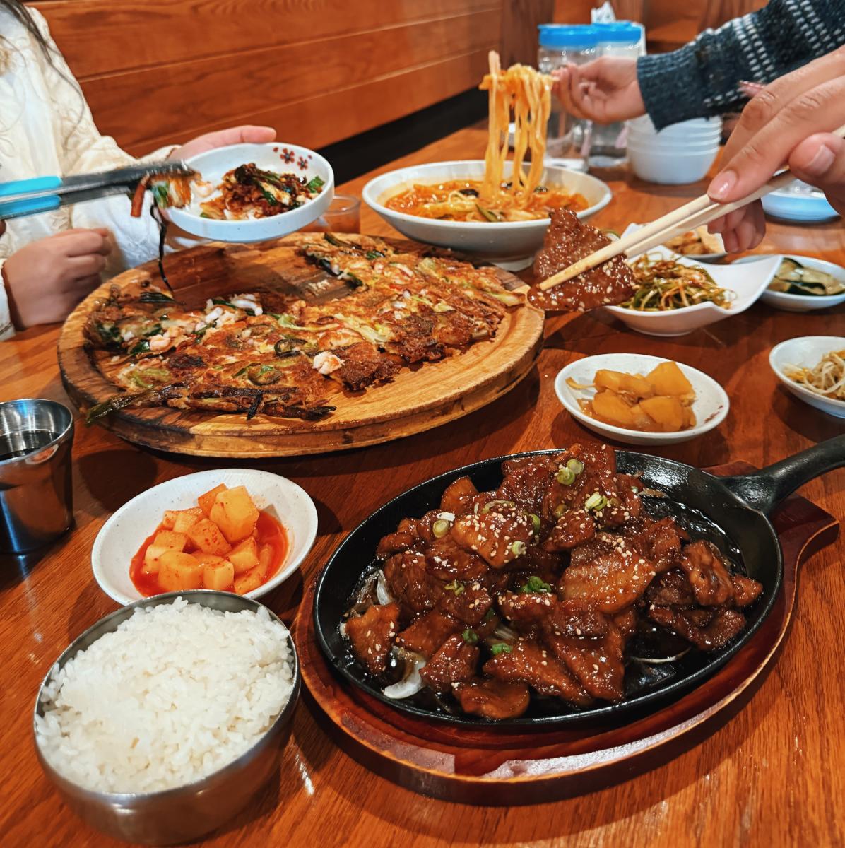 ZZIZIM Korean Kitchen Seafood Pancakes