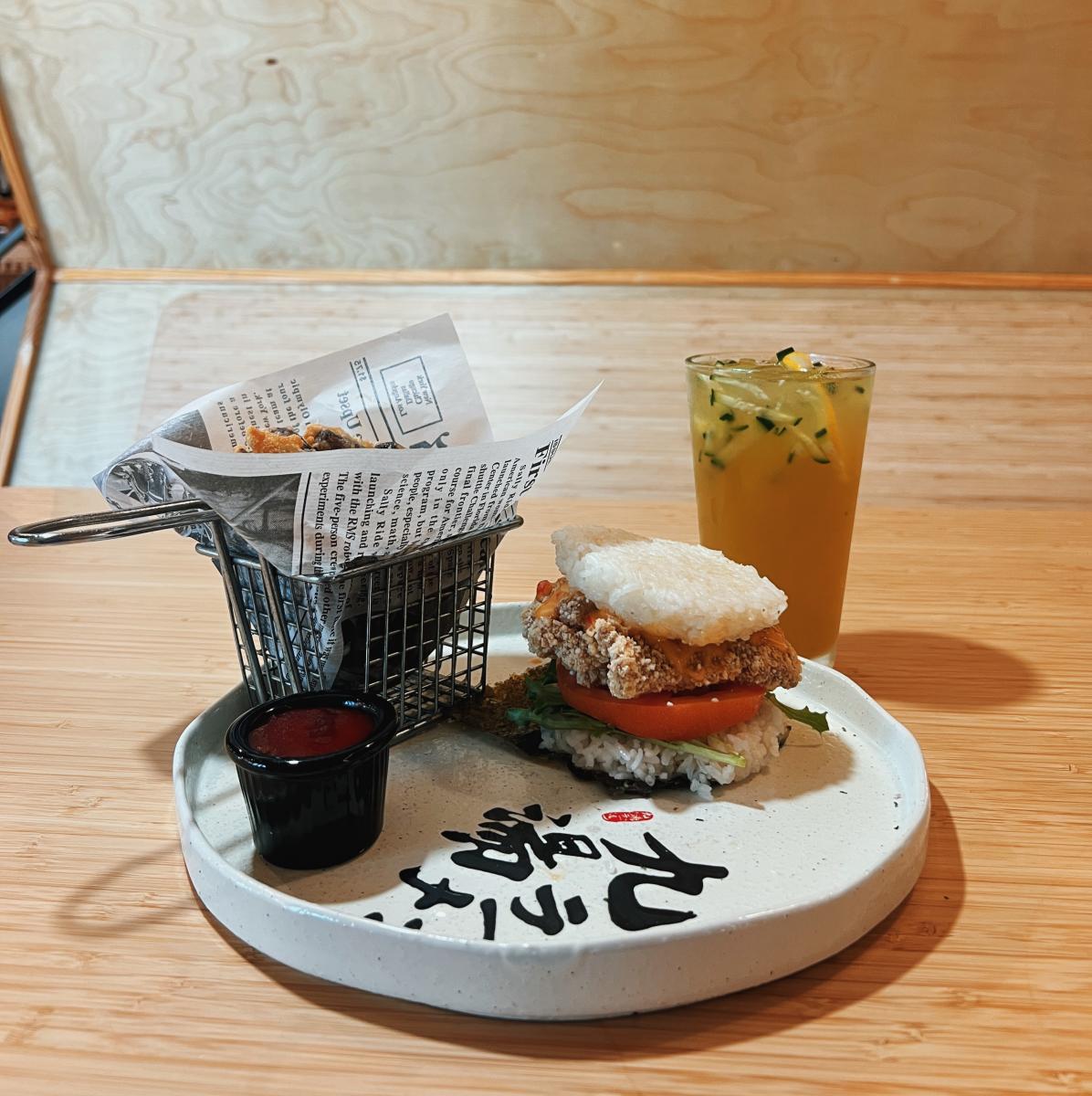 Kyuramen Japanese Rice Burgers
