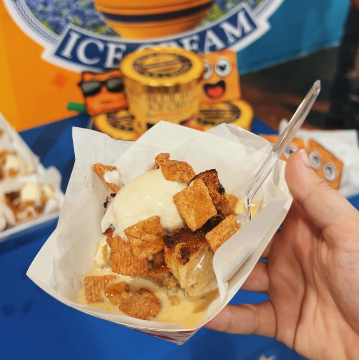 Texas Toast a la Mode State Fair of Texas
