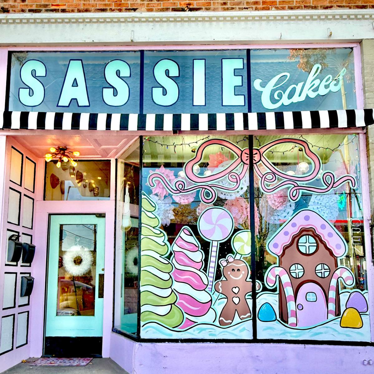 Downtown Holiday Window Decorating Contest 2025: Sassie Cakes