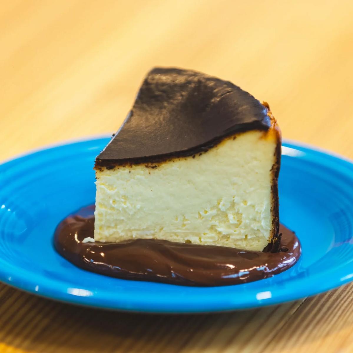 Basque Cheesecake at Bravas