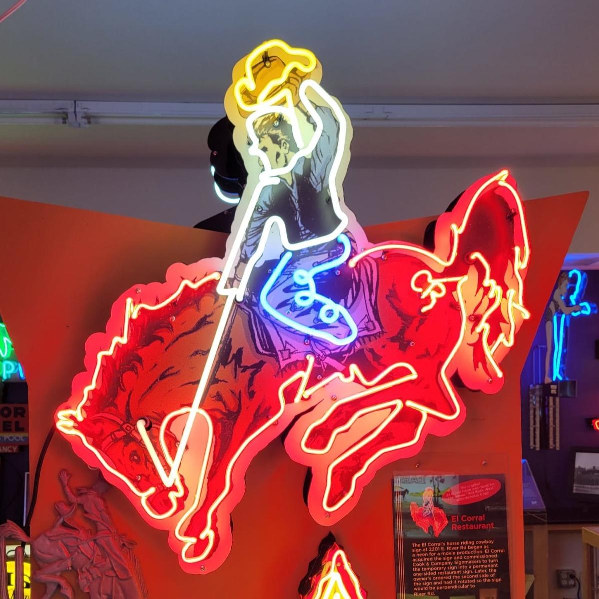Horse- Ignite Sign Museum