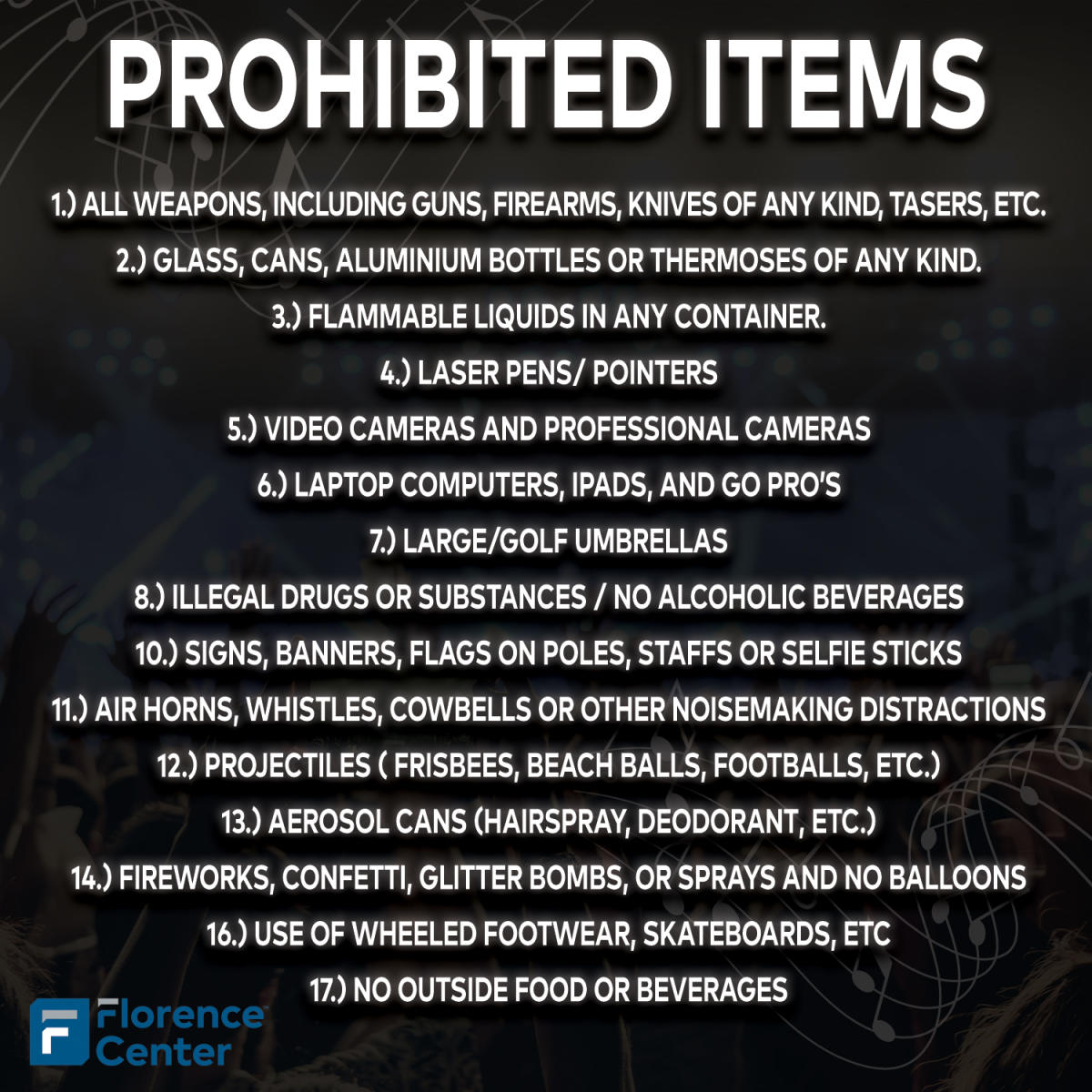 Prohibited Items