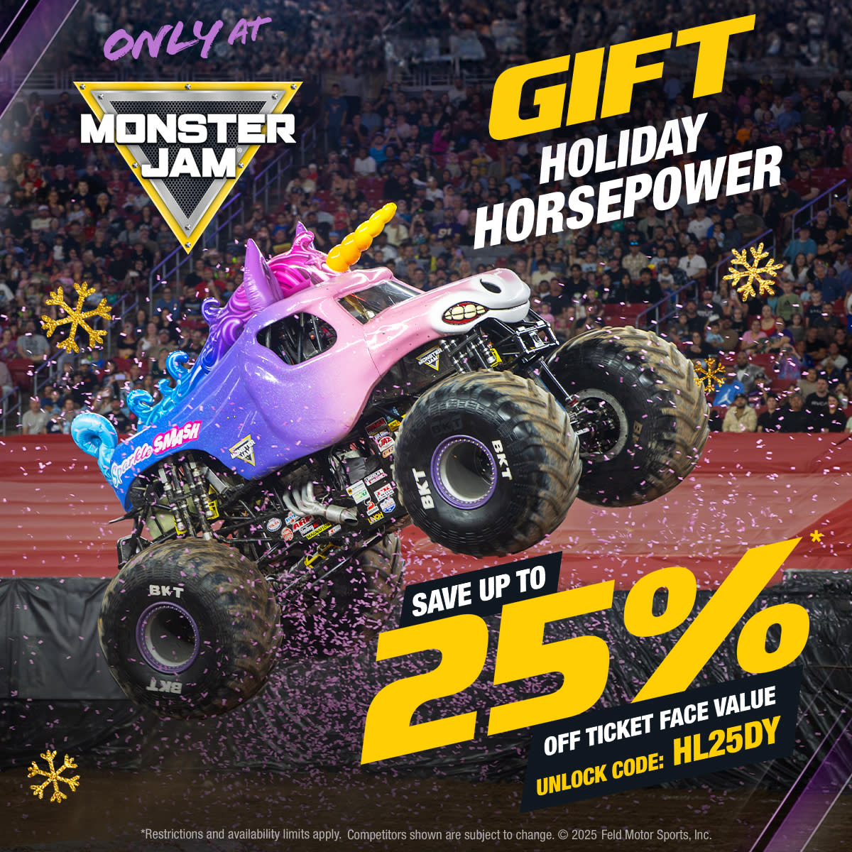 Monster Jam Holiday Savings