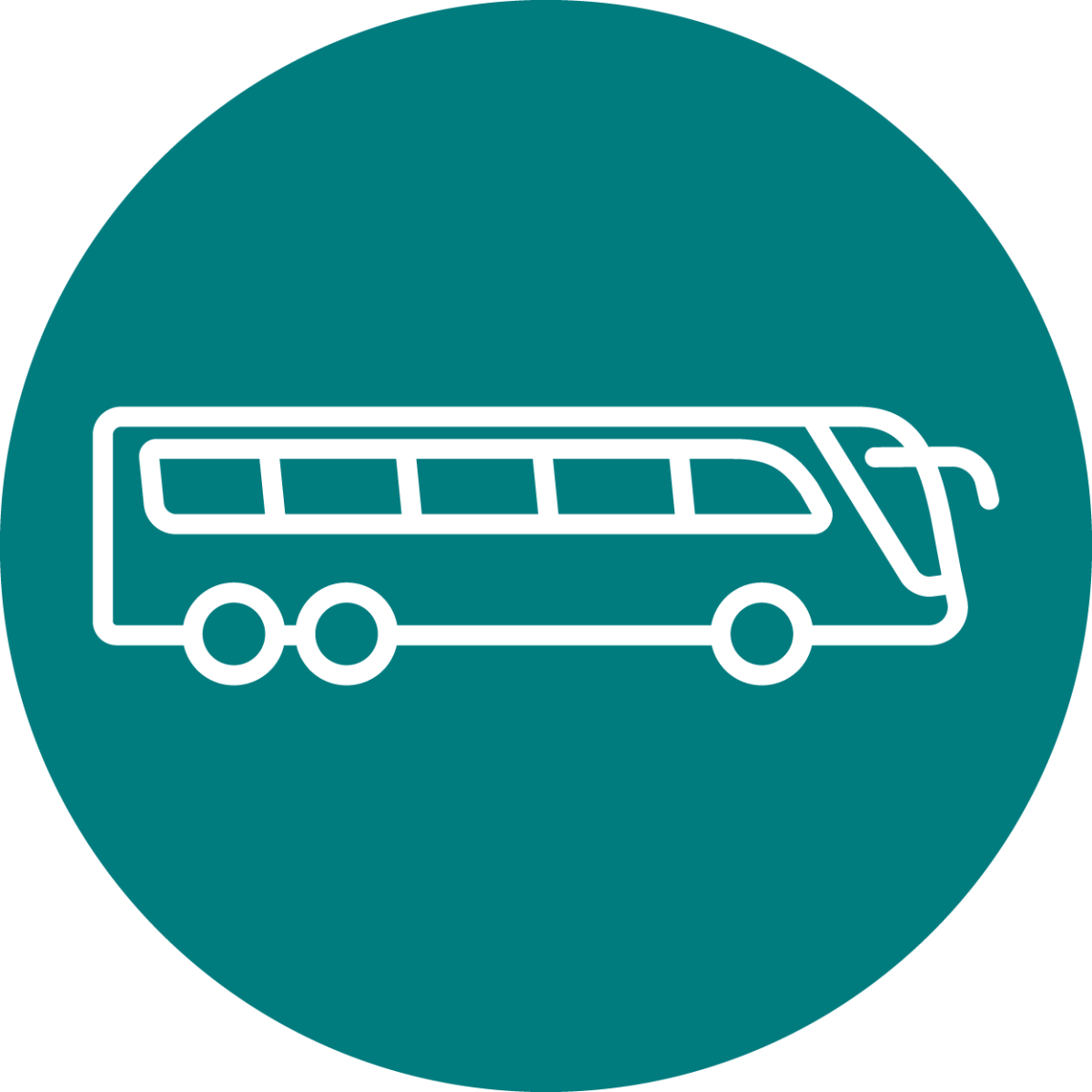 teal shuttle icon