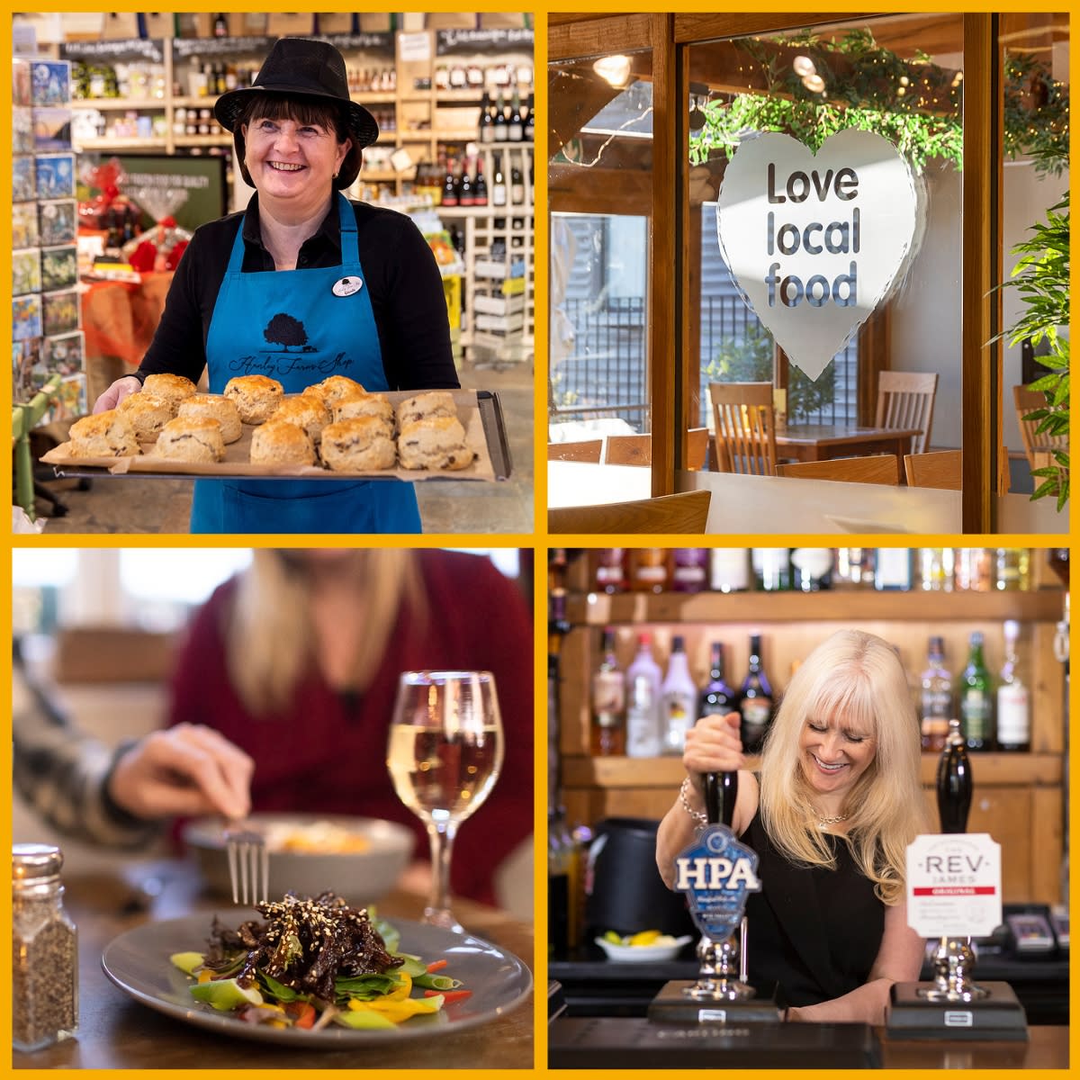 Food and drink in the Forest of Dean and Wye Valley
