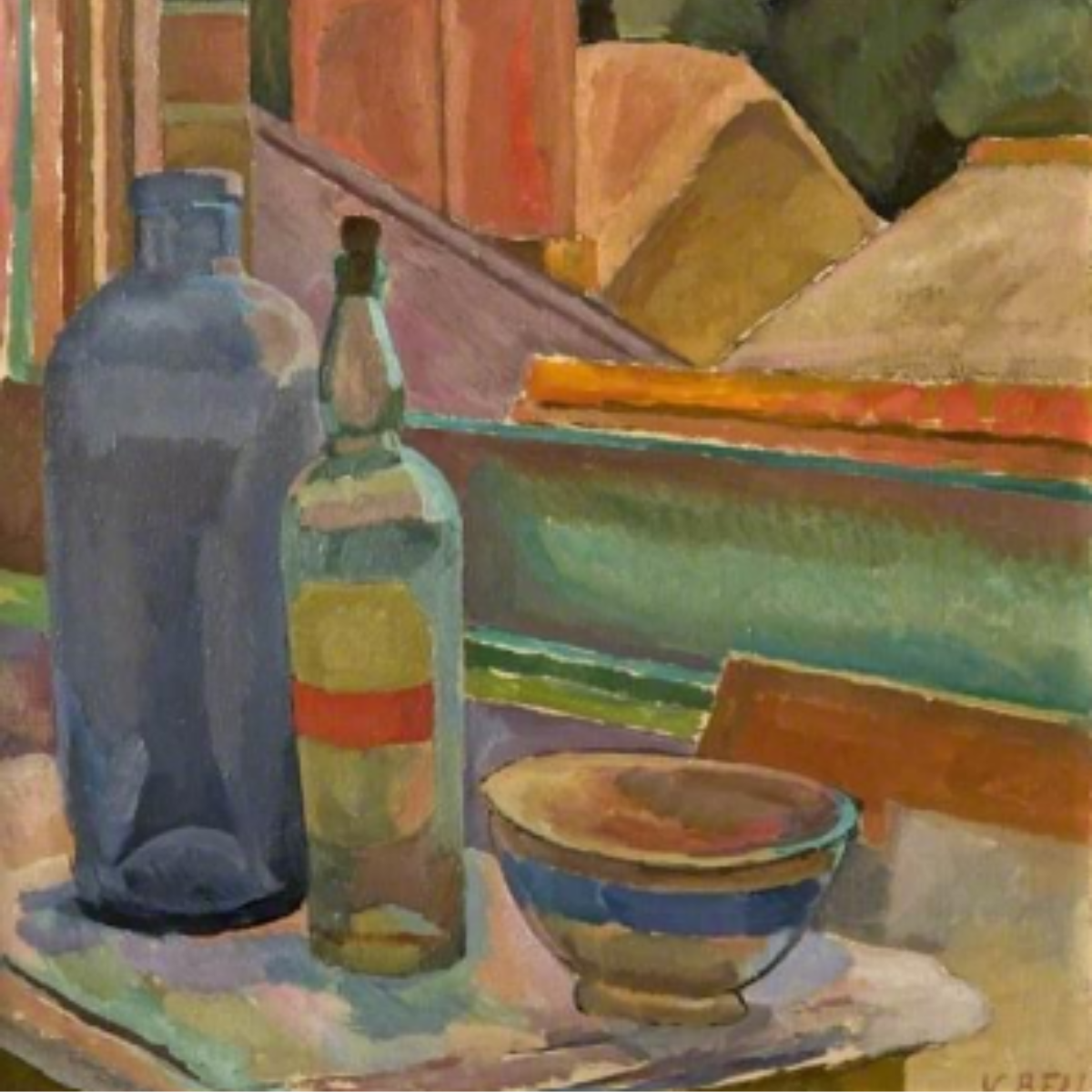 Vanessa Bell, Window, Still Life, c.1915.