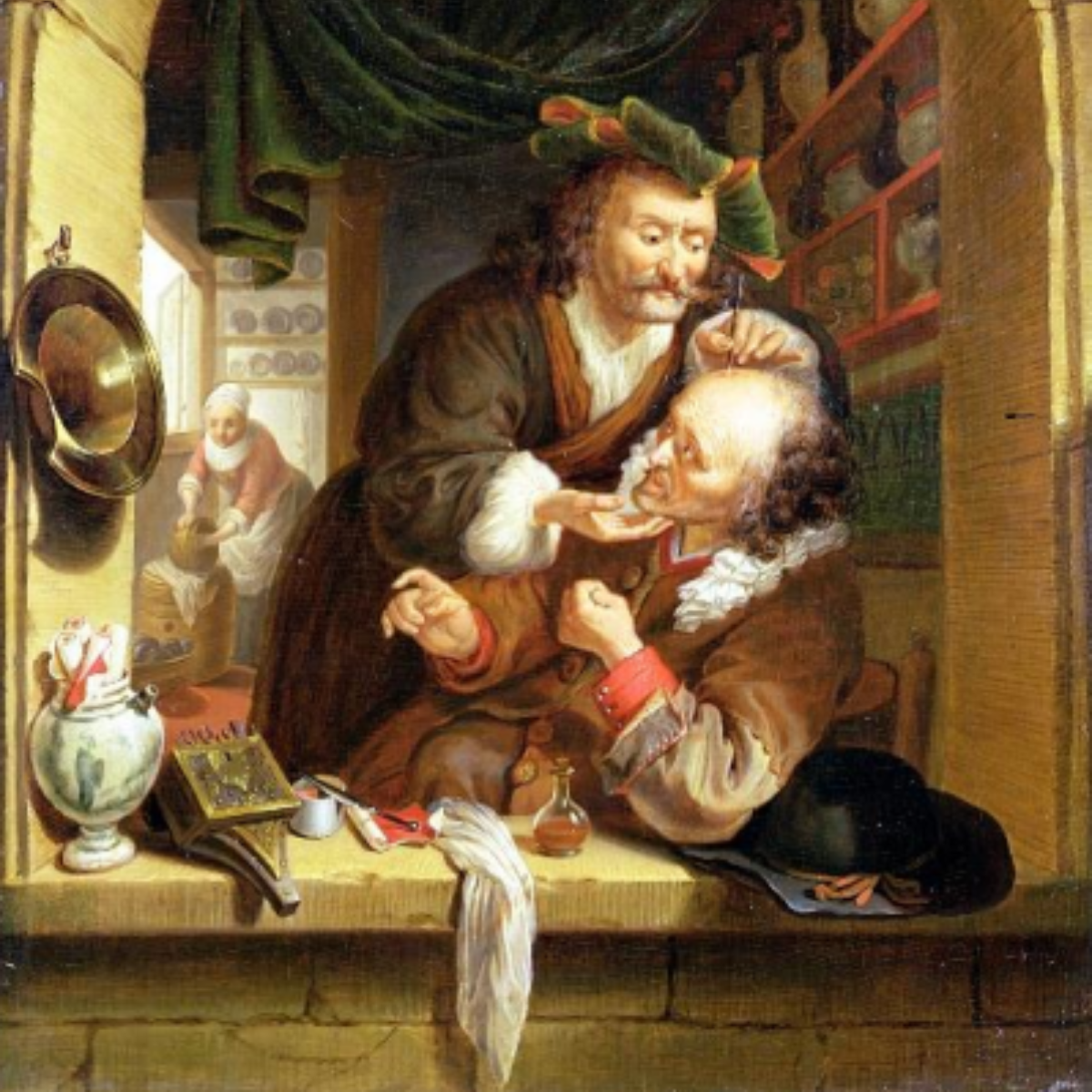 Heyman Dullaert (attributed to), The Barber Surgeon, 1636-1684.