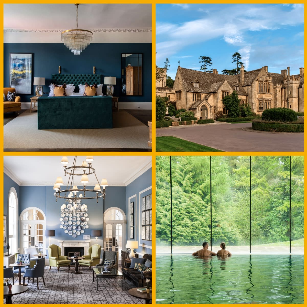 Romantic hotels in and around Cheltenham
