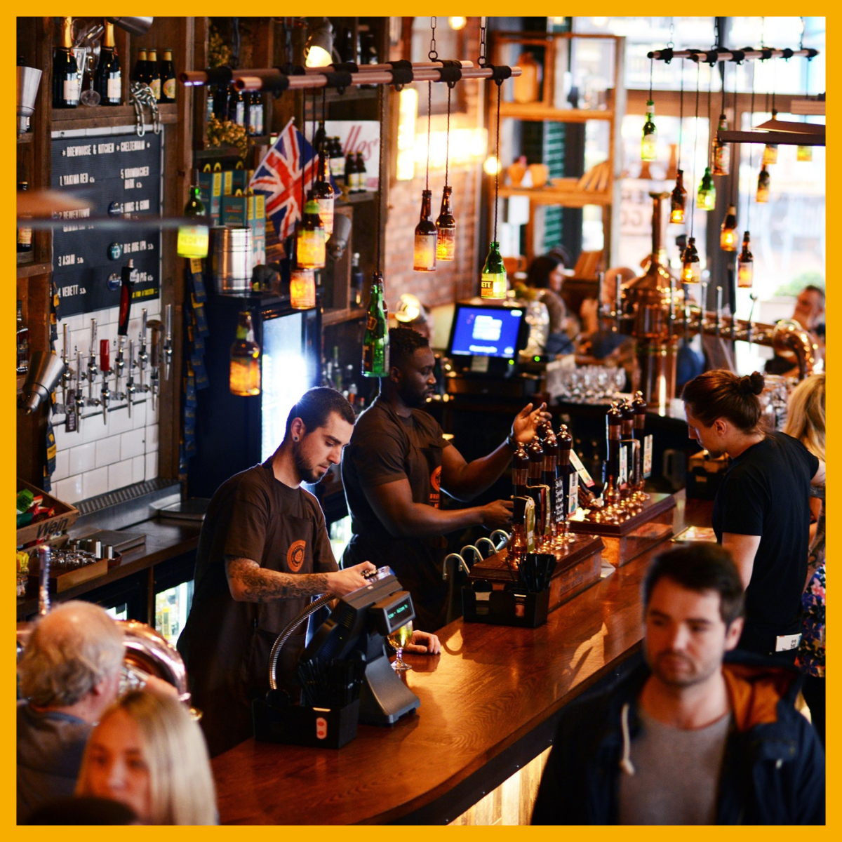 Brewhouse & Kitchen Cheltenham interior