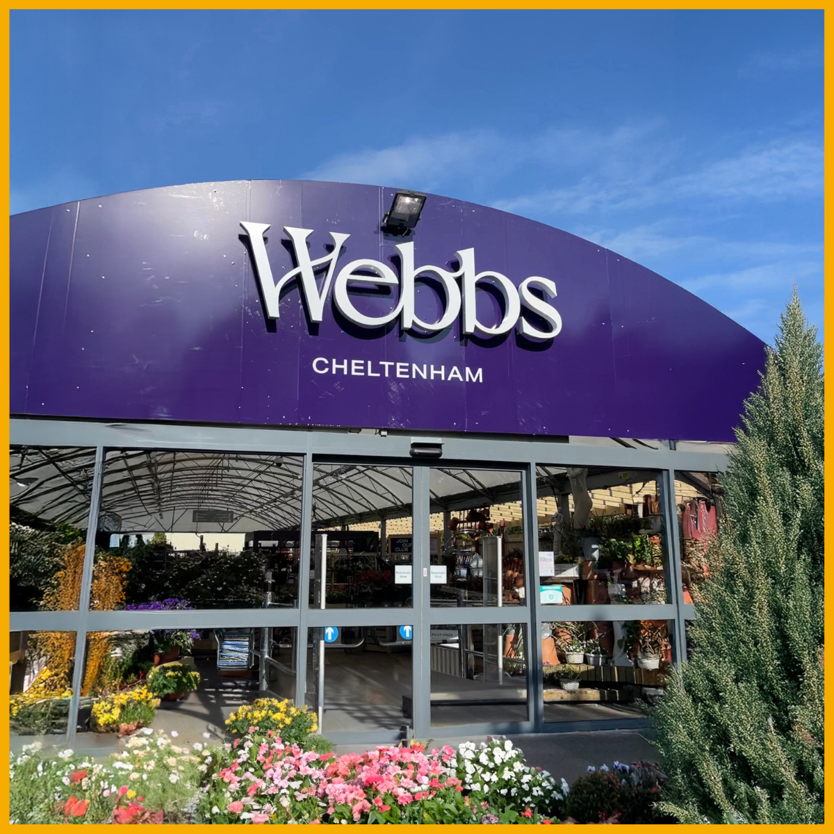 Webbs Cheltenham shop exterior