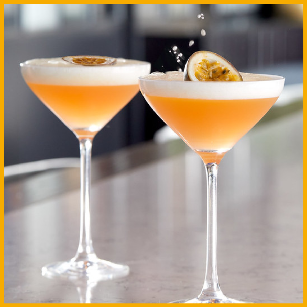 Cocktails served at Malmaison Hotel Cheltenham