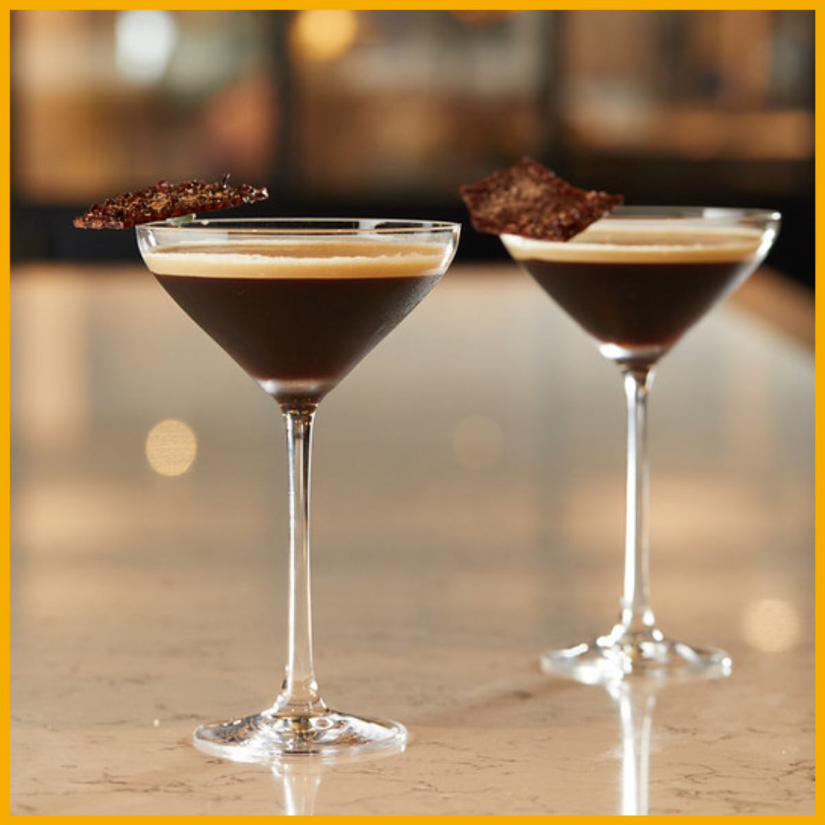 Cocktails served at Malmaison Hotel Cheltenham