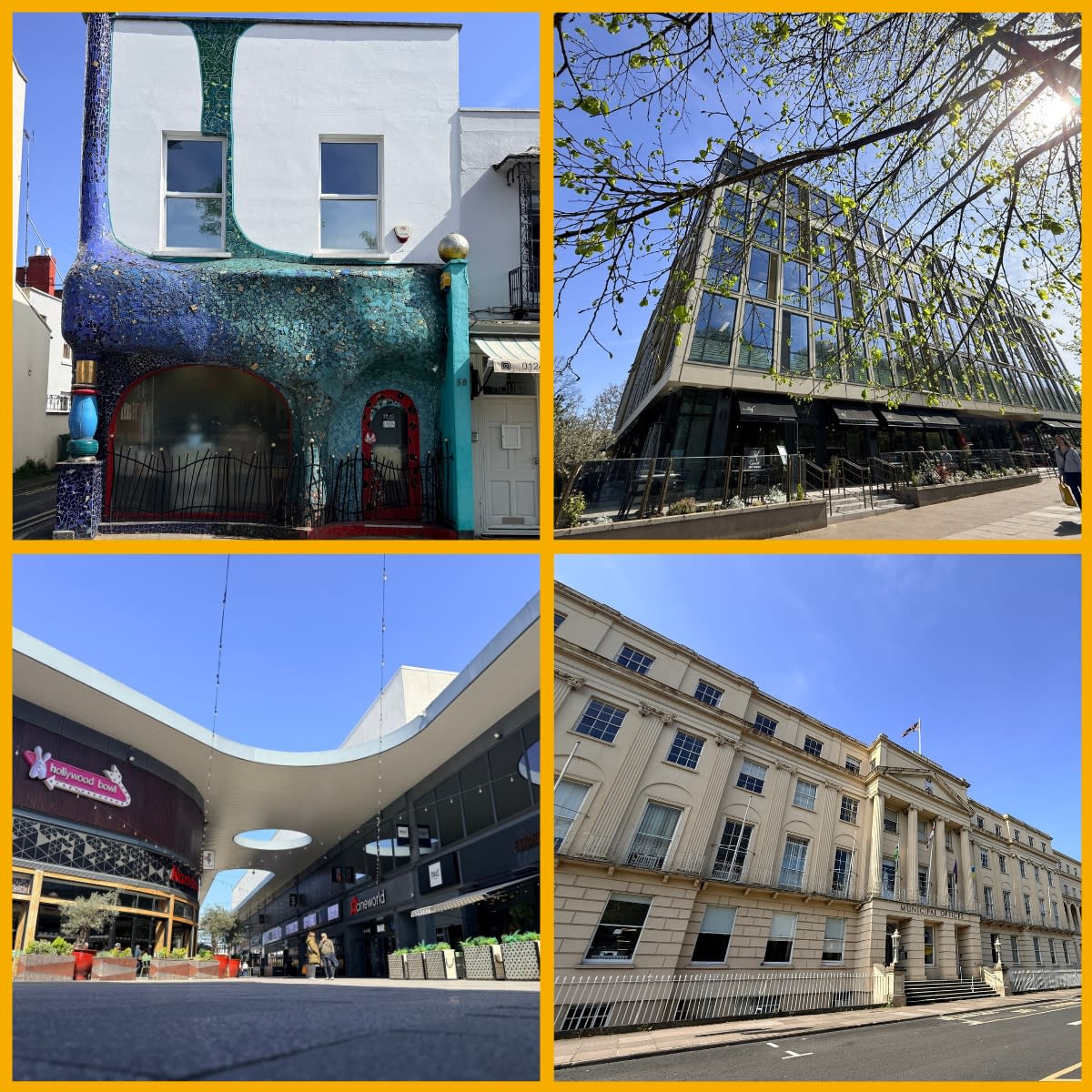 Town Centre architecture Cheltenham