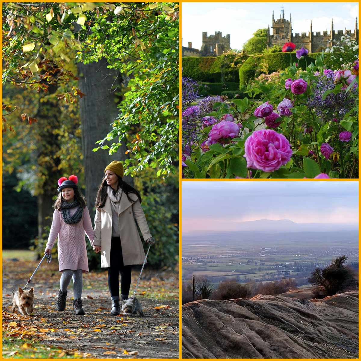 Featuring Pittville Park, Sudeley Castle, Cleeve Hill
