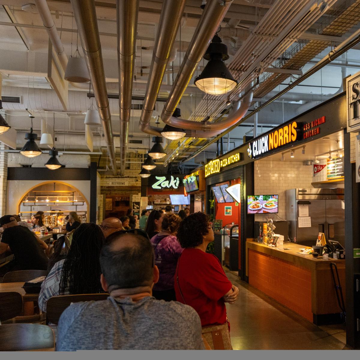 Interior of Budd Dairy Food Hall
