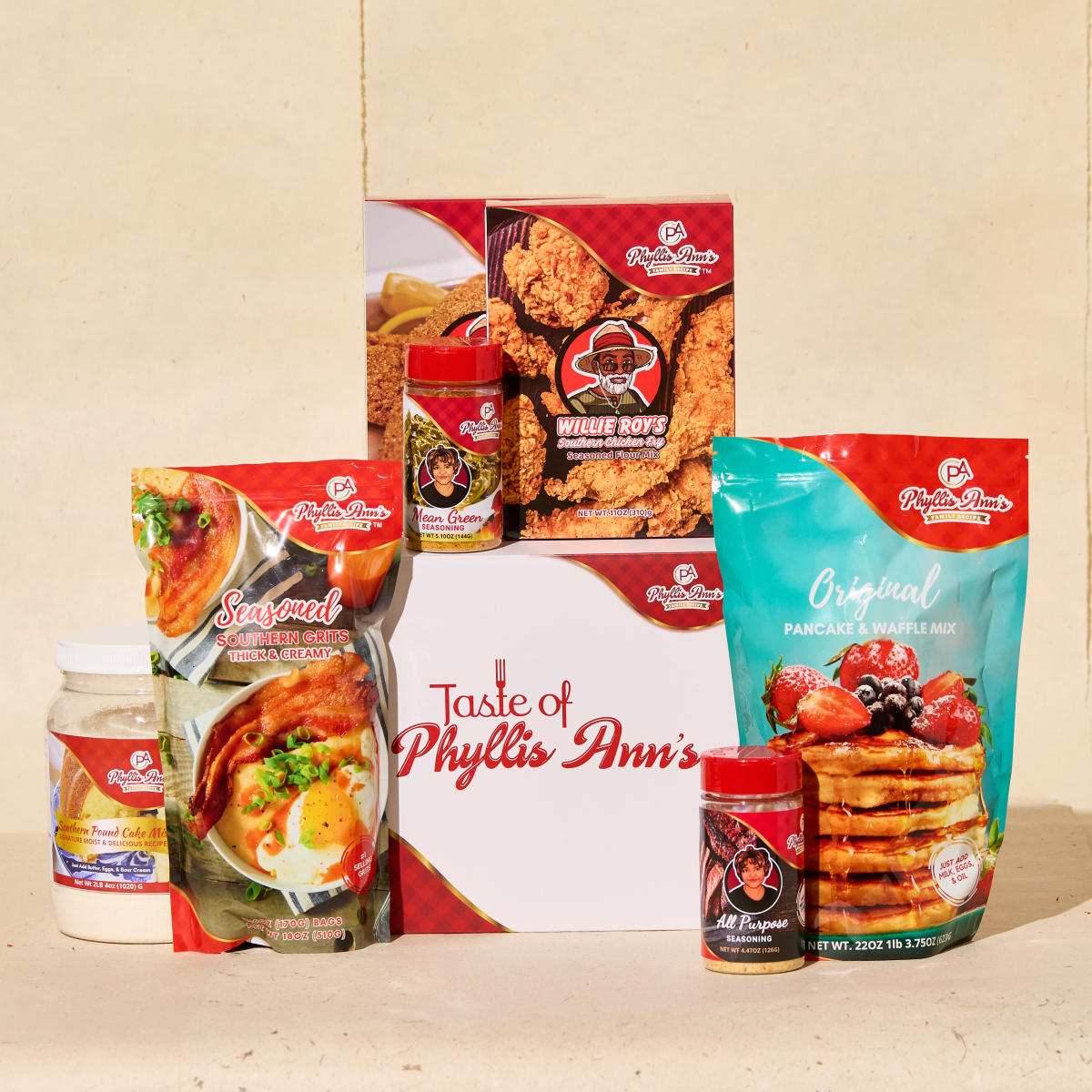 "Taste of Phyllis Ann’s" - a 7-piece gift set from Phyllis Ann's Family Recipe