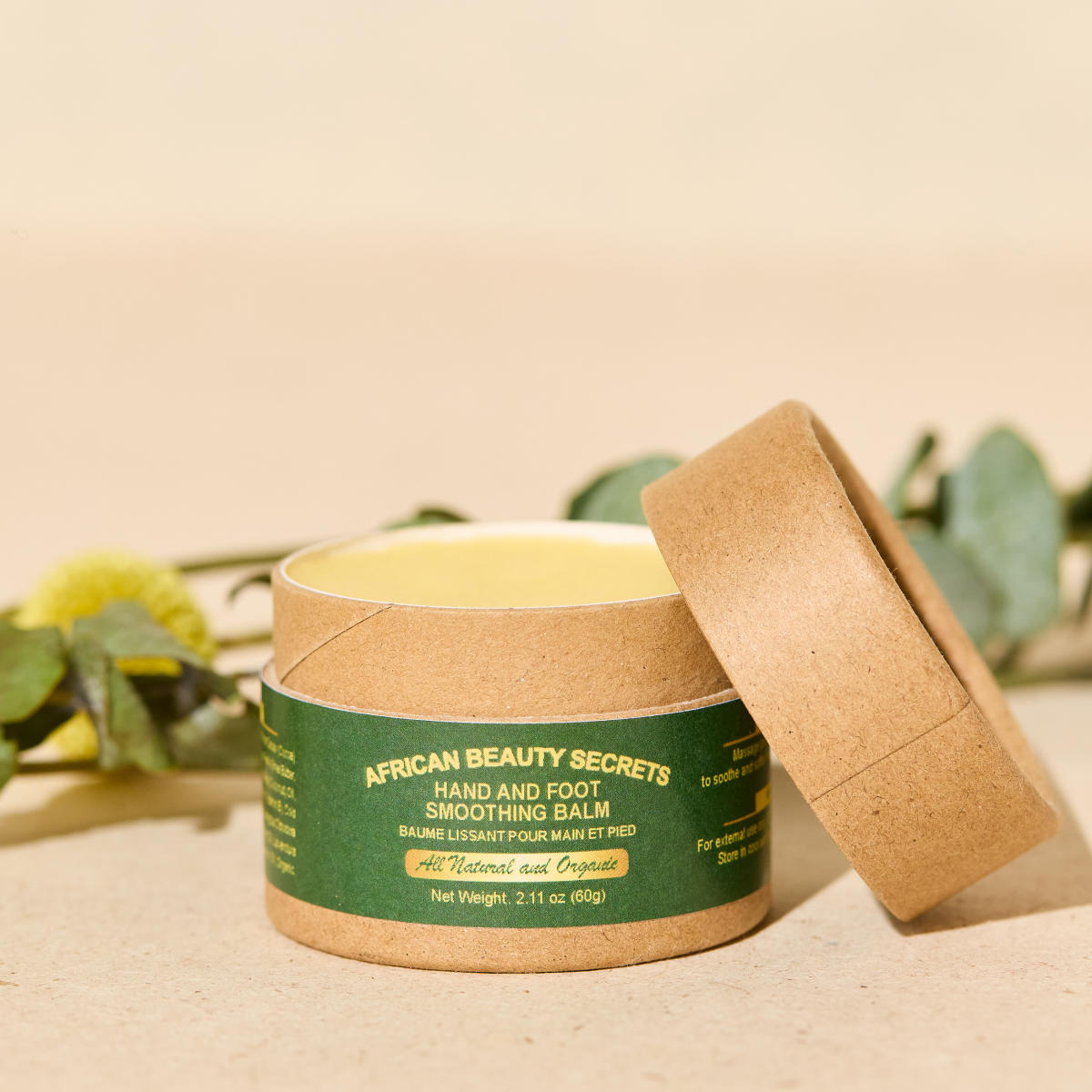 African Beauty Secrets' hand and foot smoothing balm, sold by Natural Awa