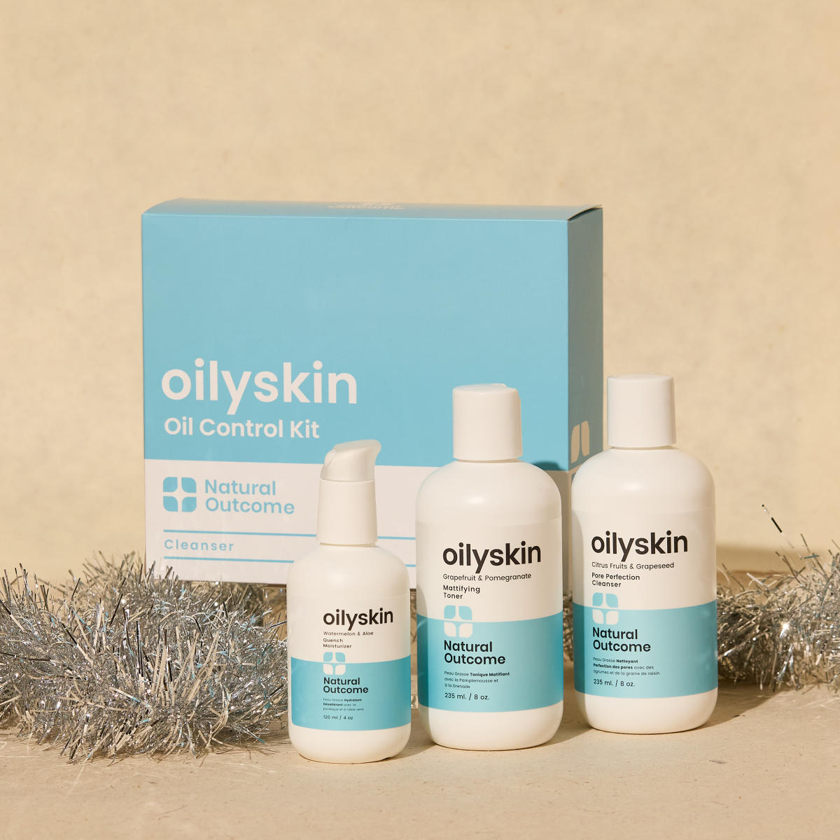 3-product Oil Control kit from oilyskin, sold by Elite Peels