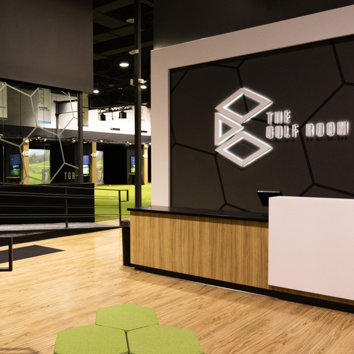 Interior of The Golf Room in Columbus