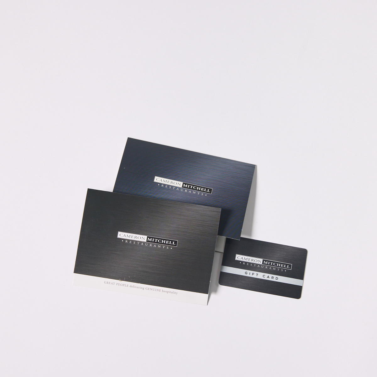 Two gift cards from Cameron Mitchell Restaurants