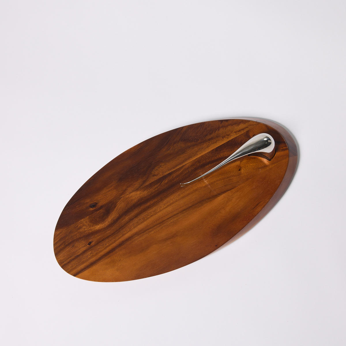 Oval nambe cheese board from THREAD