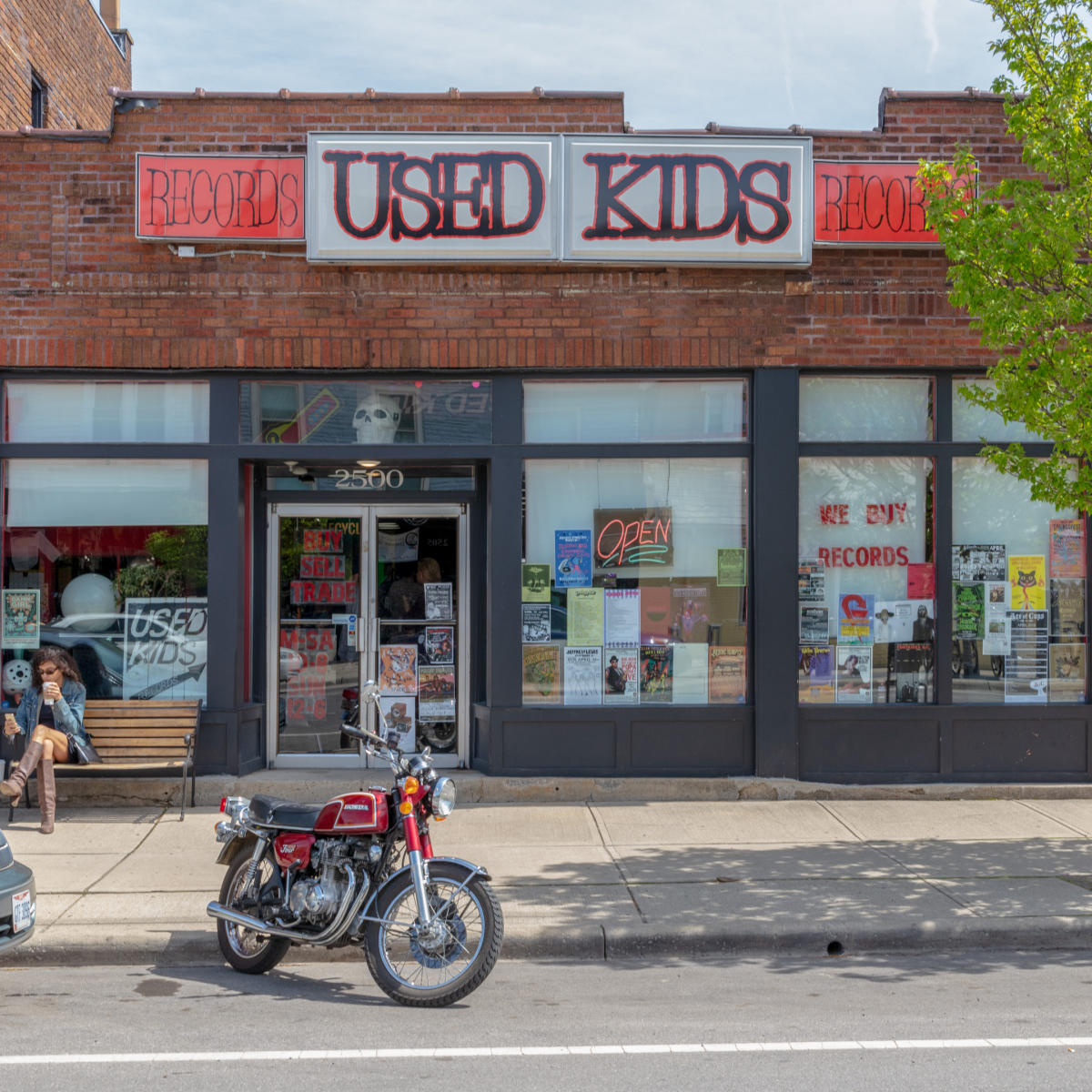 Exterior shot of Used Kids Records