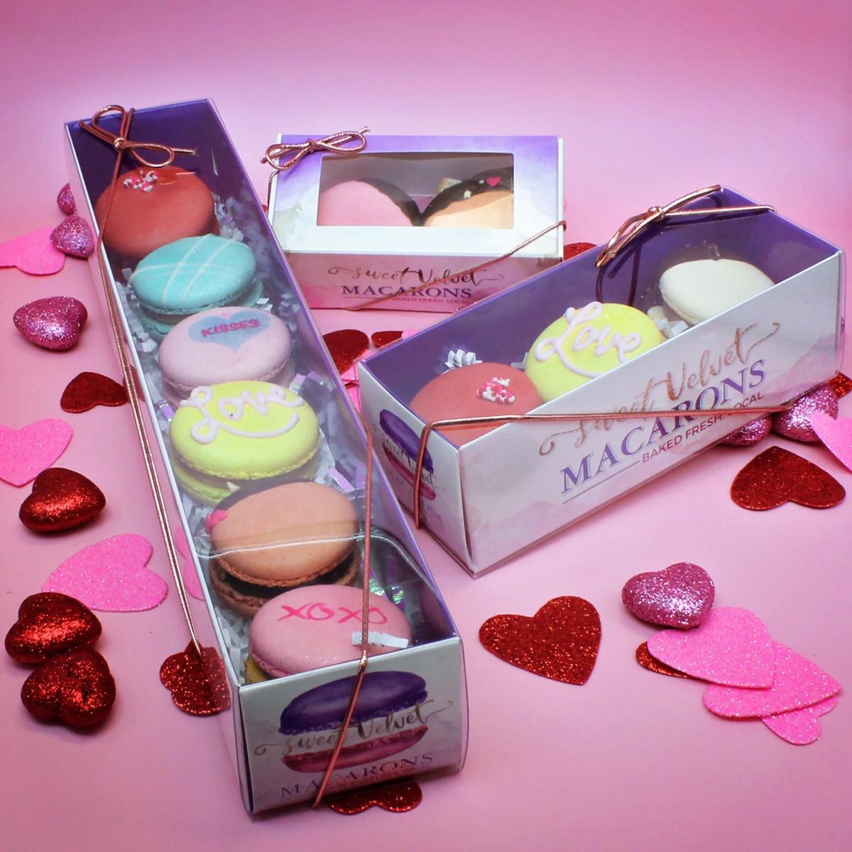 Sweet Velvet Macarons