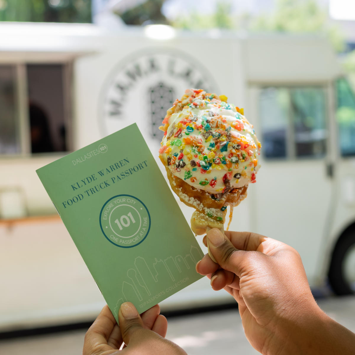 Mama Lama Food Truck Klyde Warren Park Passport