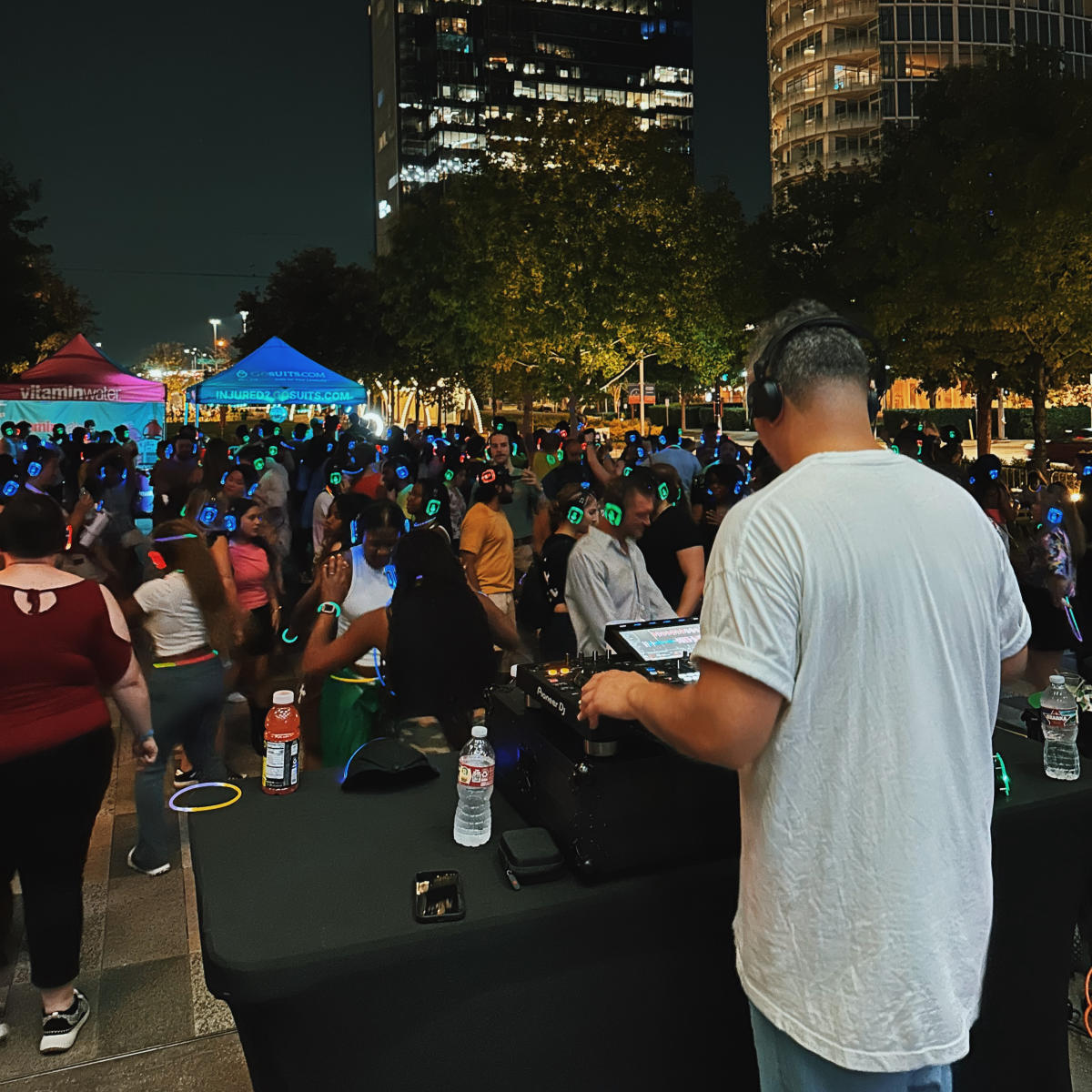 101Media Silent Disco Klyde Warren Park