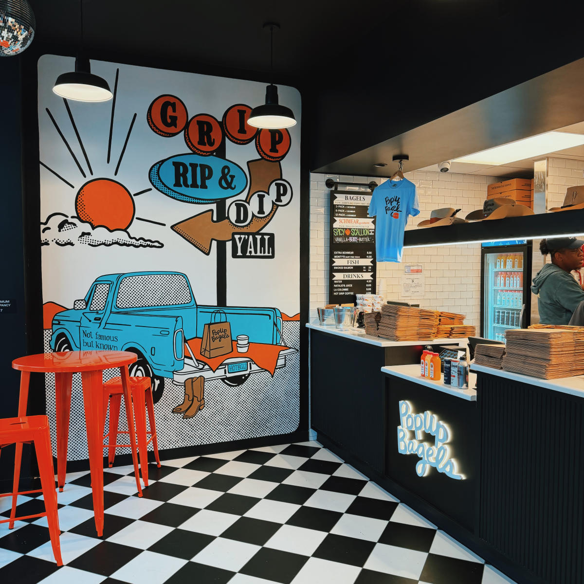 PopUp Bagels Inwood Village