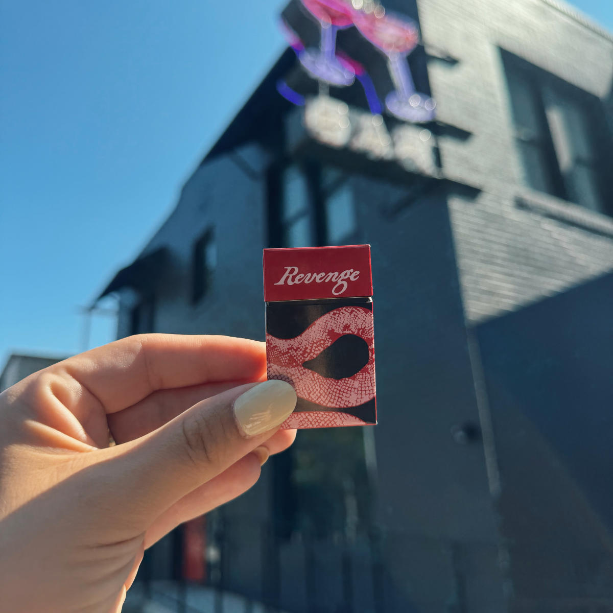 Revenge Bar Matchbooks