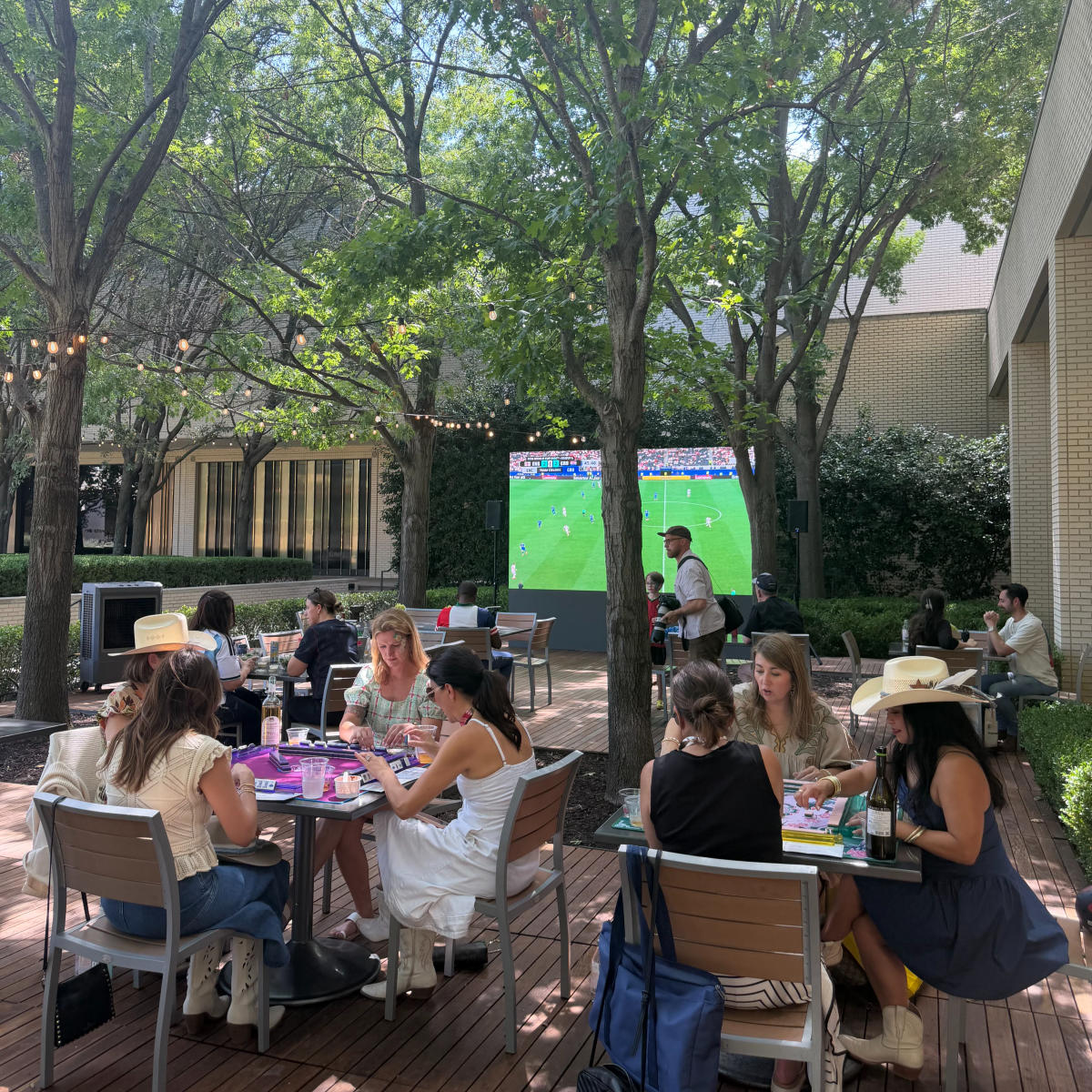 Northpark Center Watch party