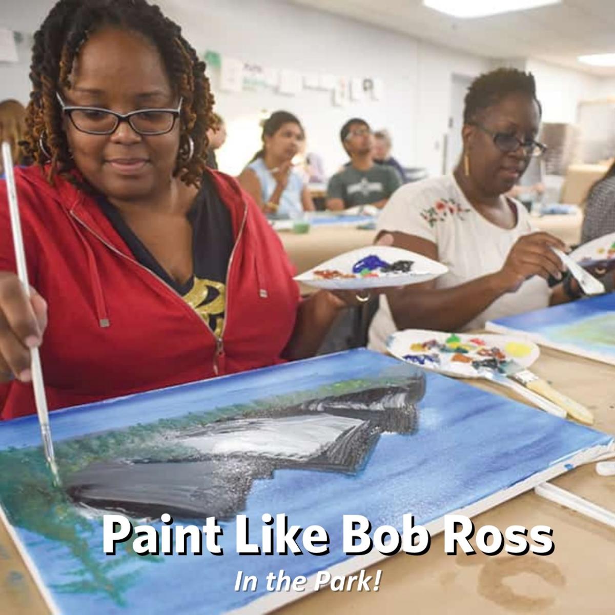 Paint Like Bob Ross Dunwoody Nature Center