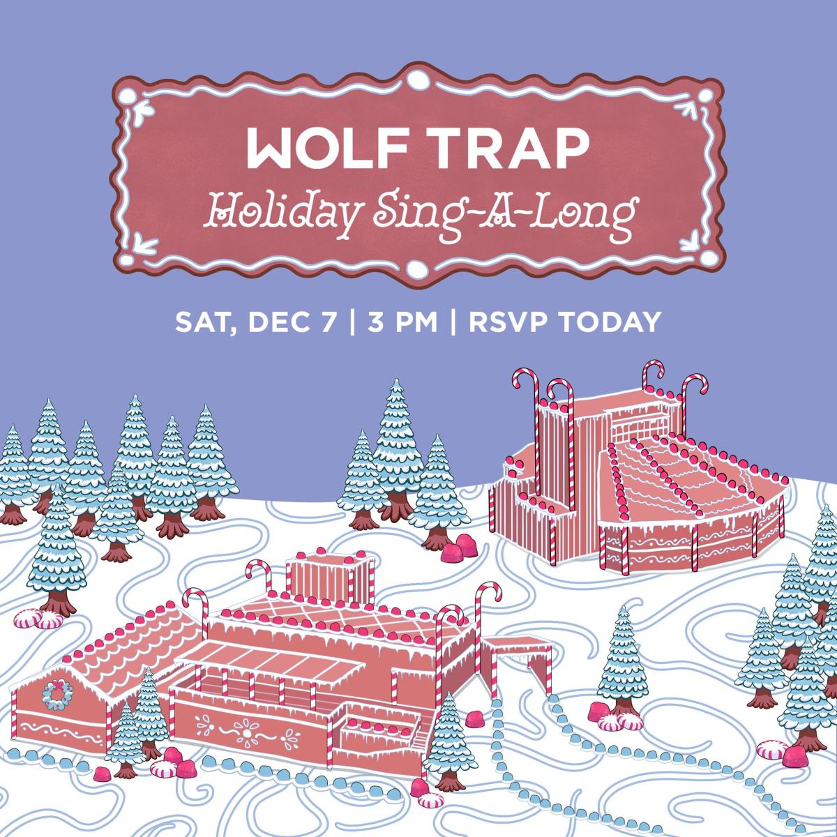 Flier for Wolf Trap's Sing-a-Long event