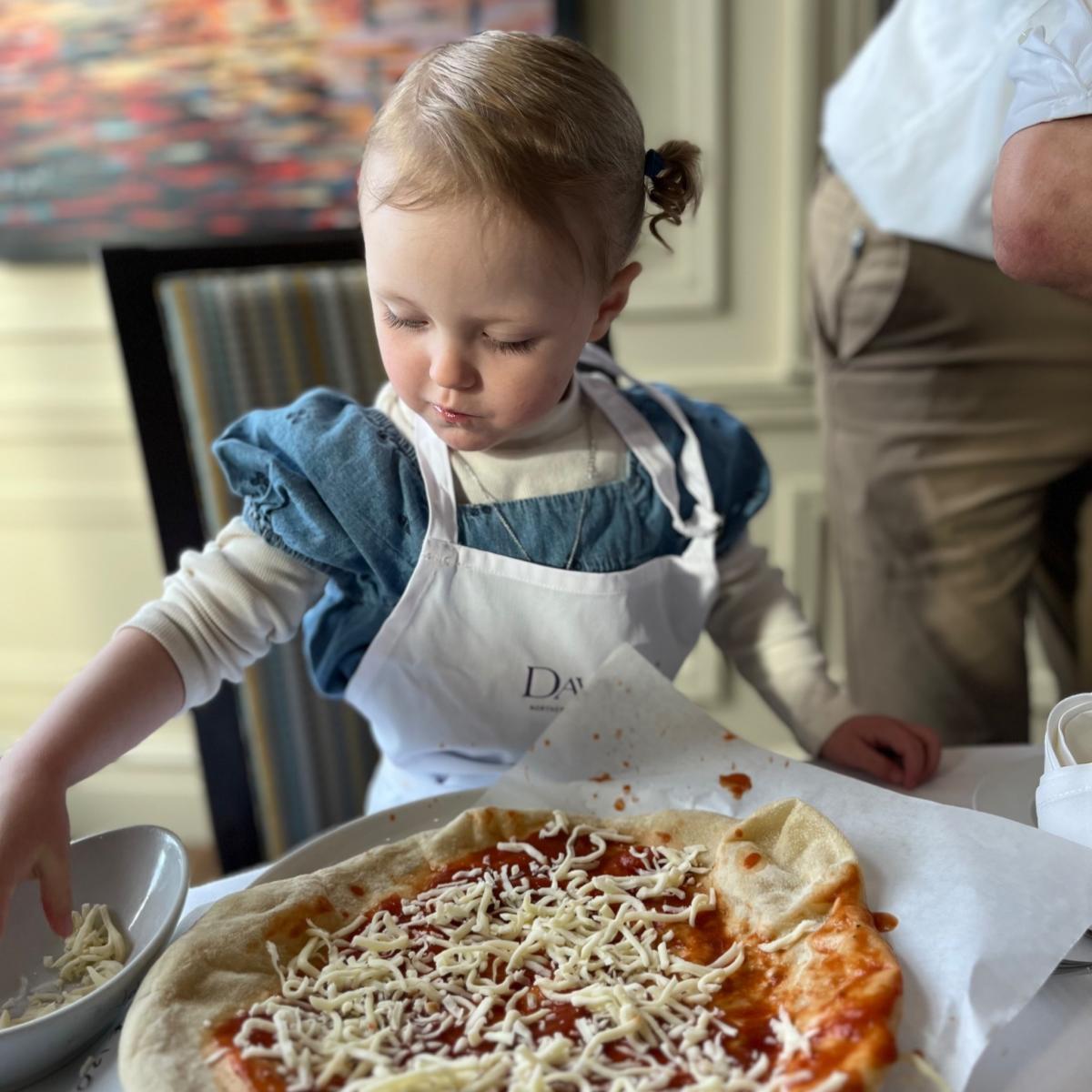 Davios Kids Pizza Making - Kids Menu - Reston