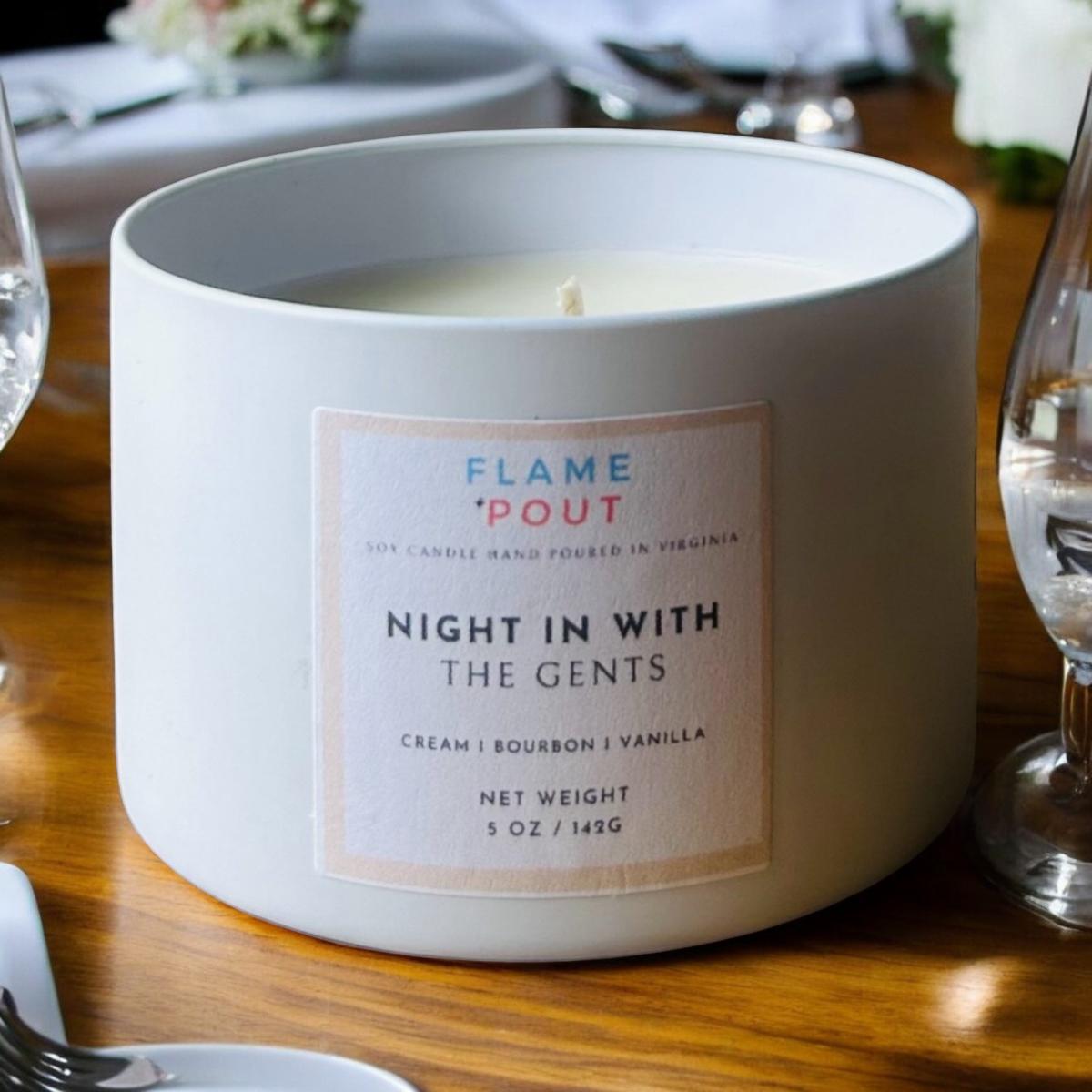 Flame + Pout Candles - Fathers Day - Made in Fairfax - Gifts