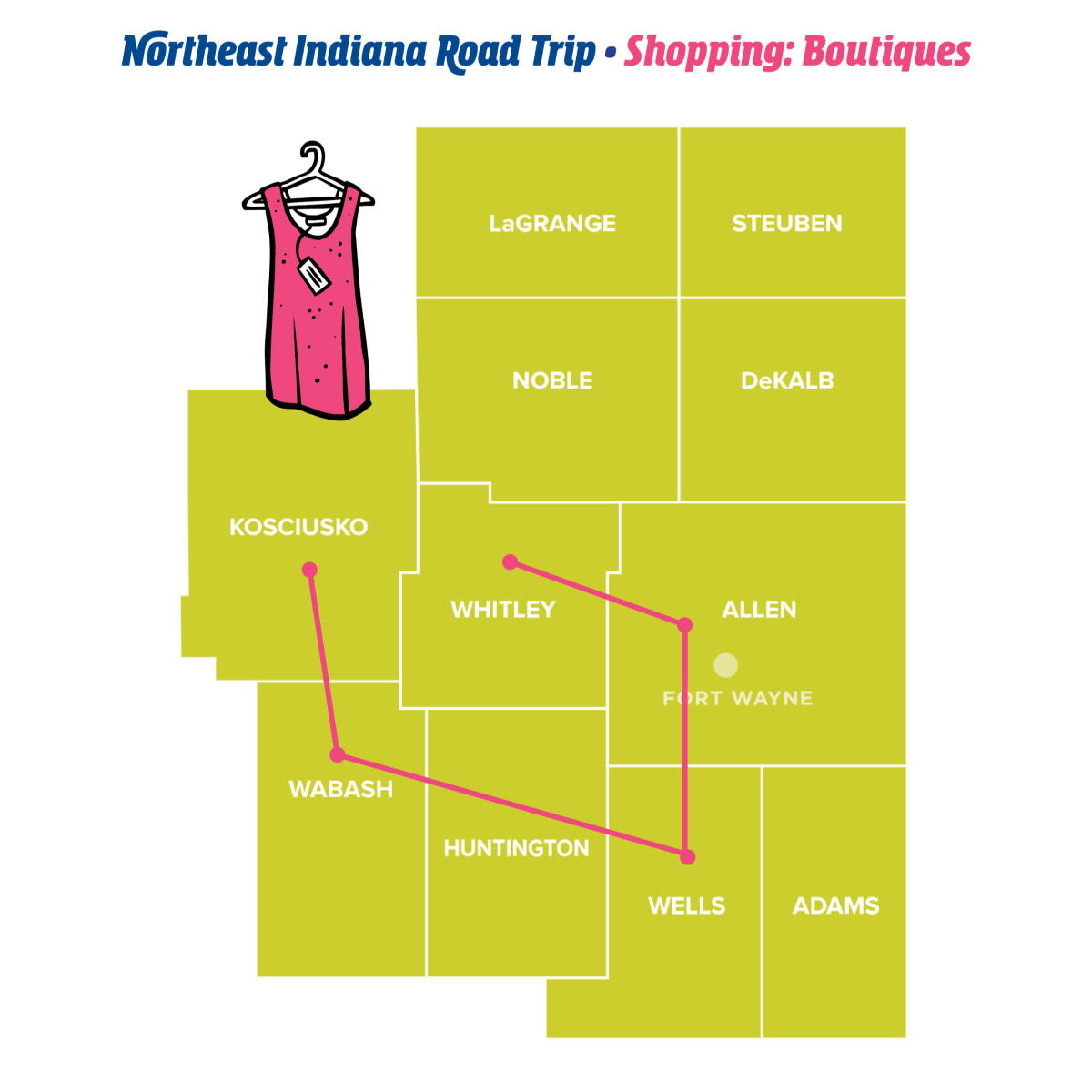 Boutiques - Northeast Indiana Road Trips