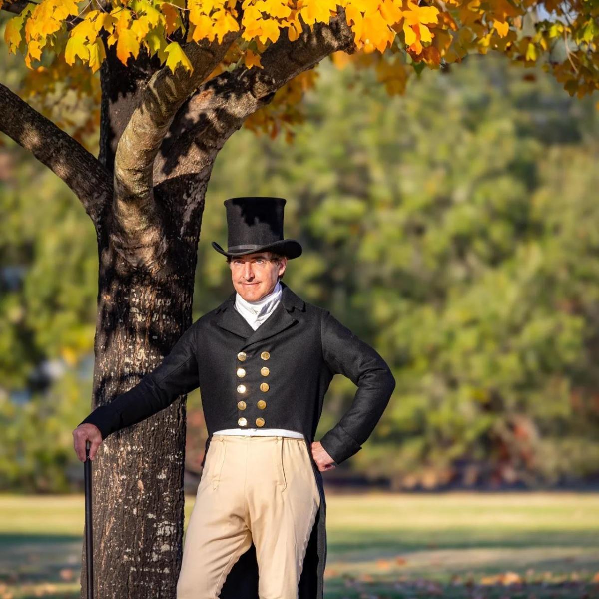 Marquis de Lafayette interpreter Mark Schneider