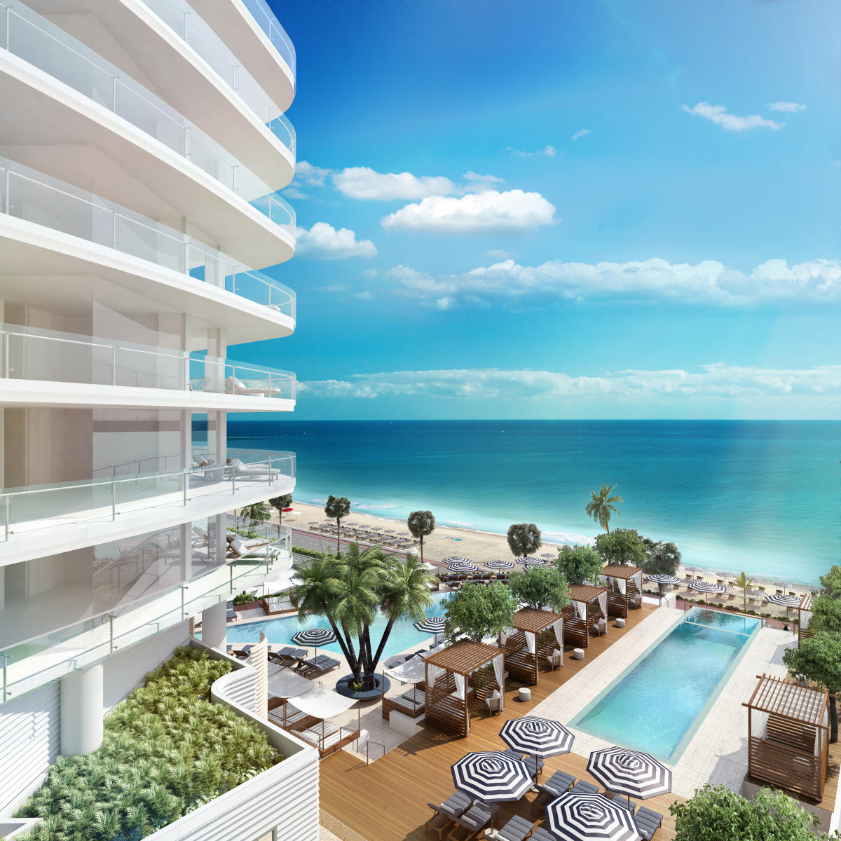 Four Seasons pool view