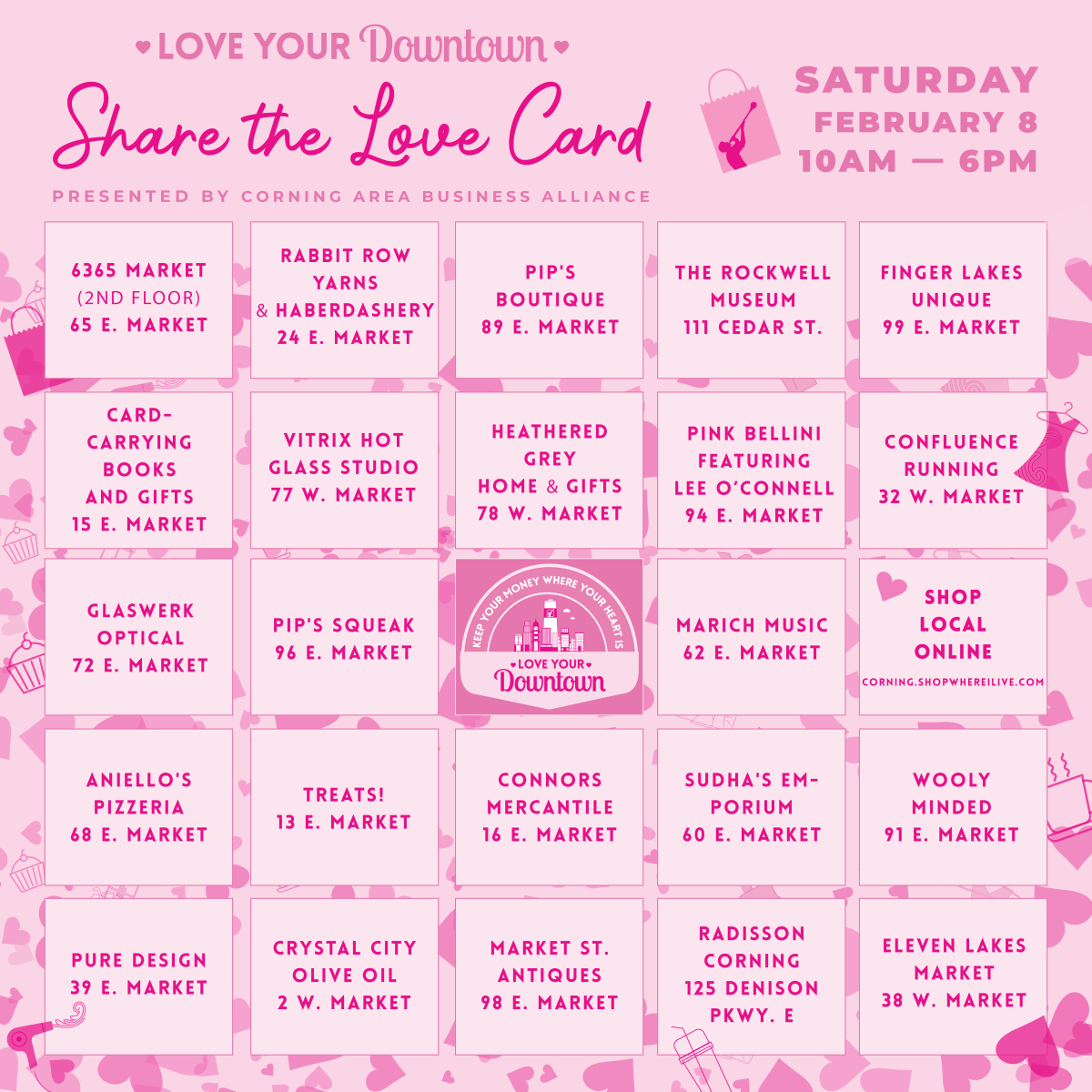 love your downtown card 2025