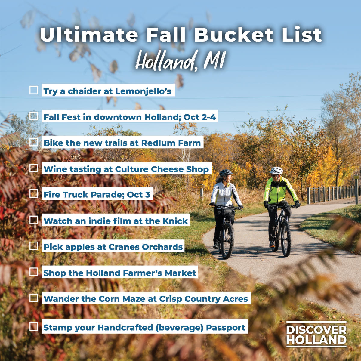 Fall Bucket List 2025