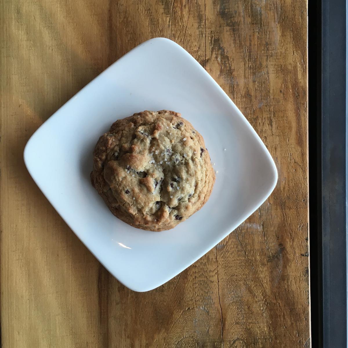 Red Dessert Dive Chocolate Chip Cookie