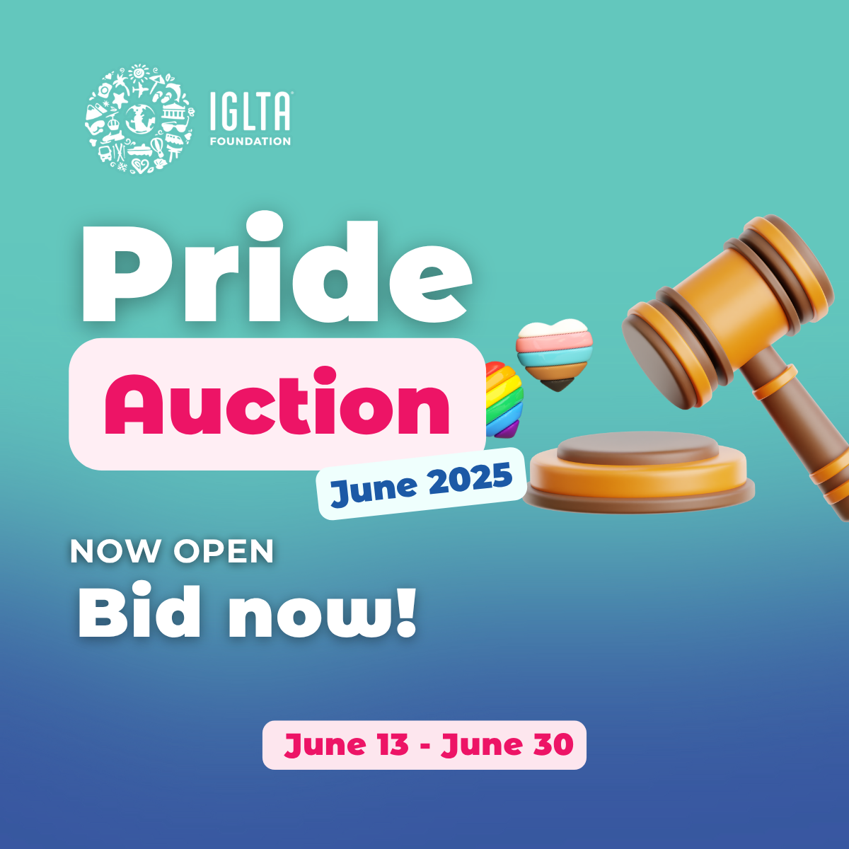 Pride auction bid 2025