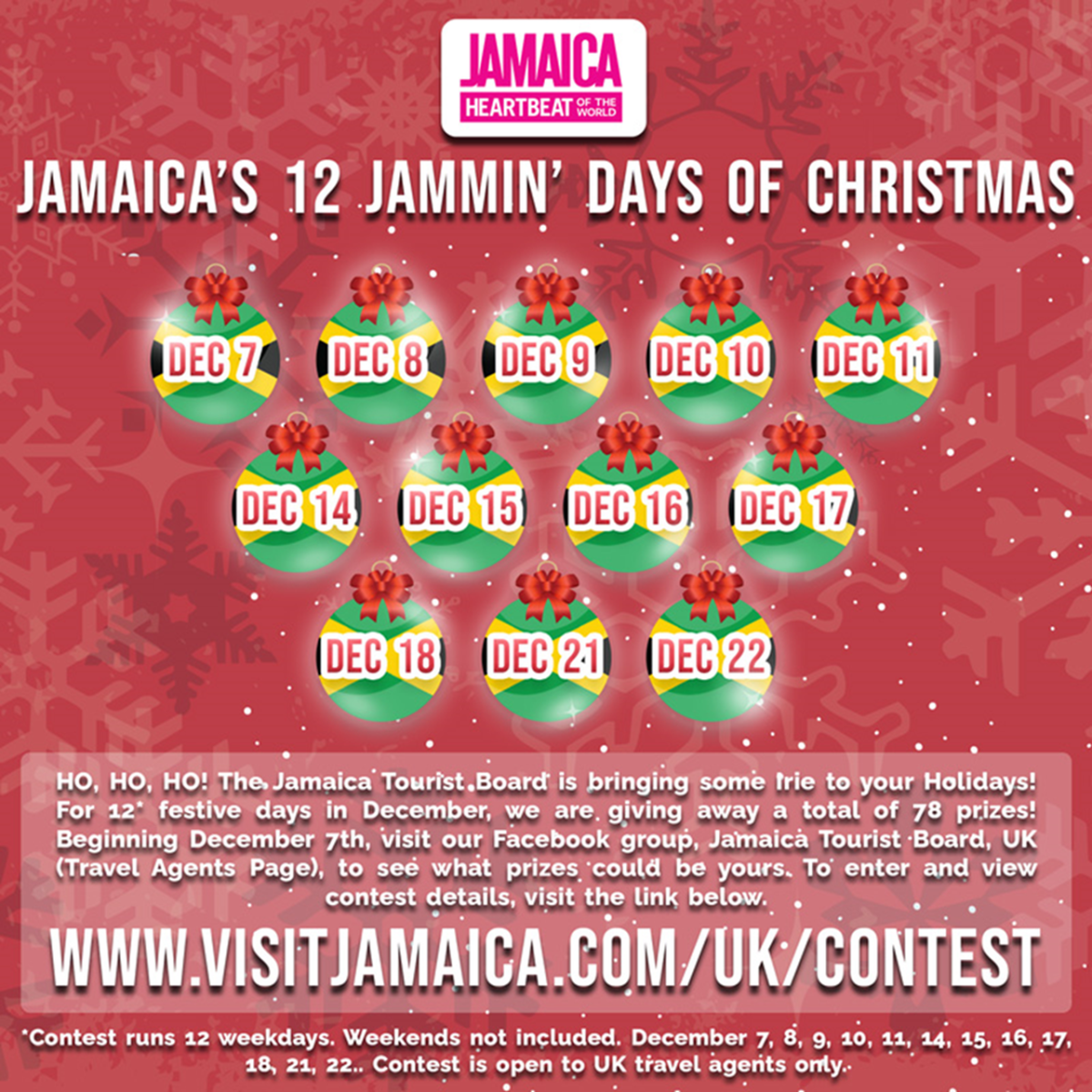 UK 12 Days of Jammin