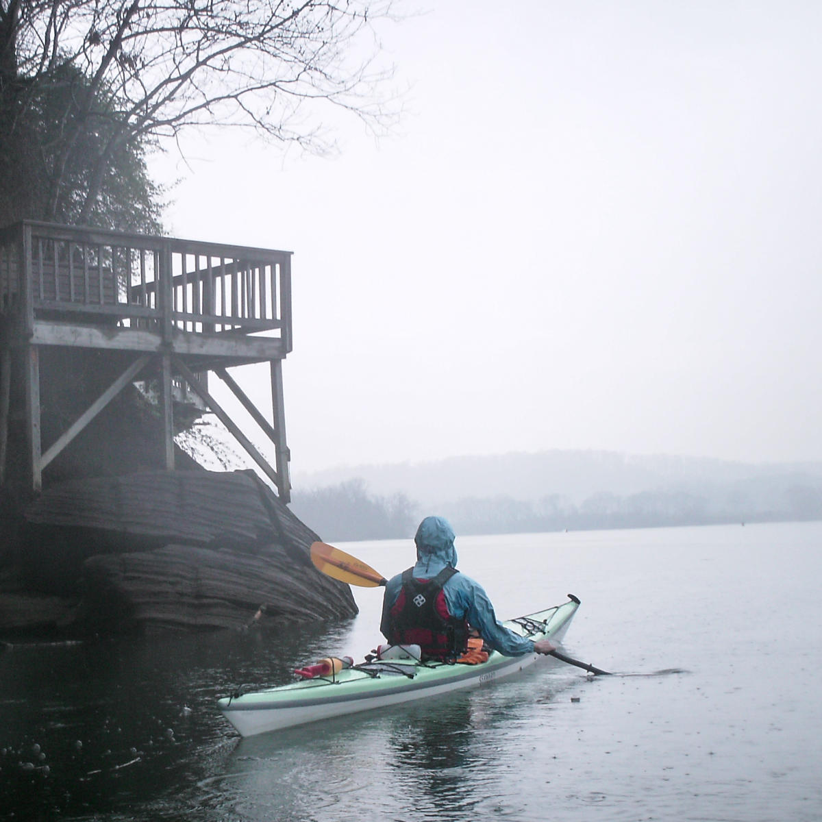 Paddling at Ijams