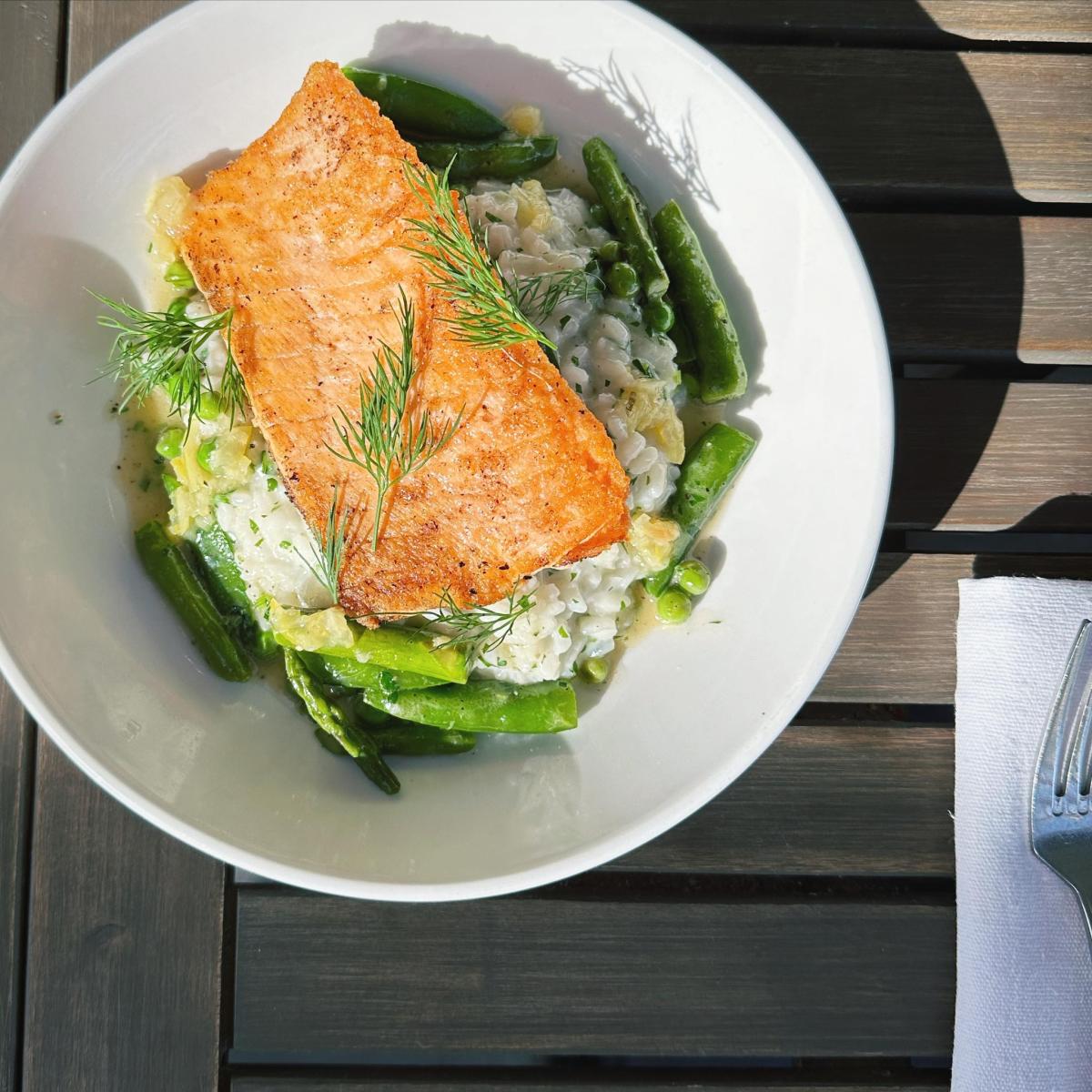 Park Bistro - Roasted Salmon