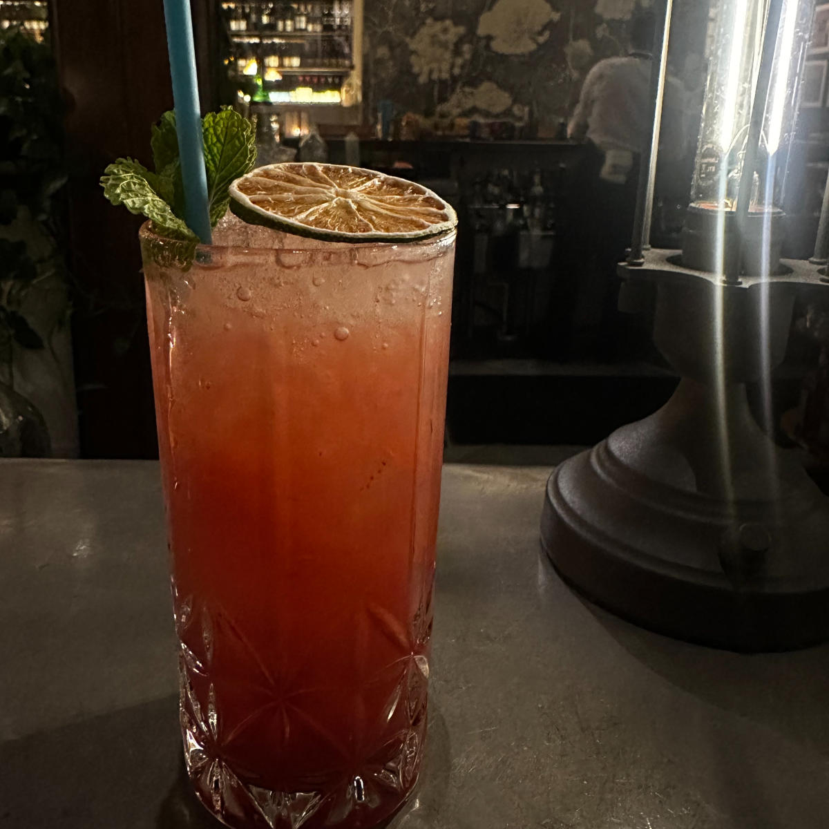 Berry Spritz Stoneacre Brasserie Zero Proof Drink