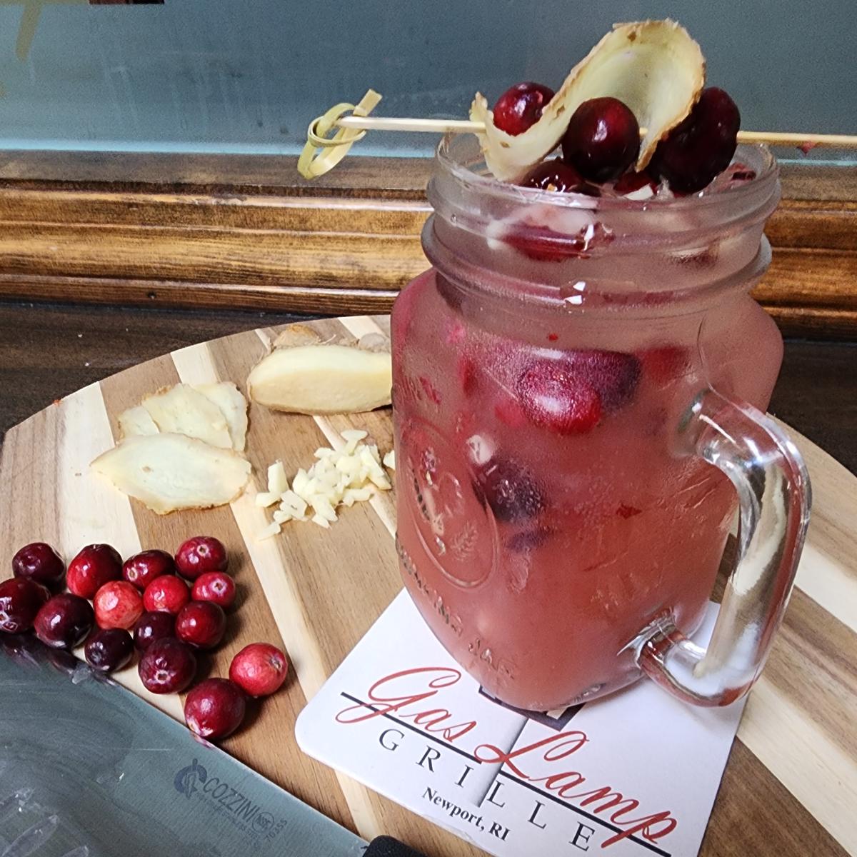 Gas Lamp Grille Mocktail Festive Cocktail Blog