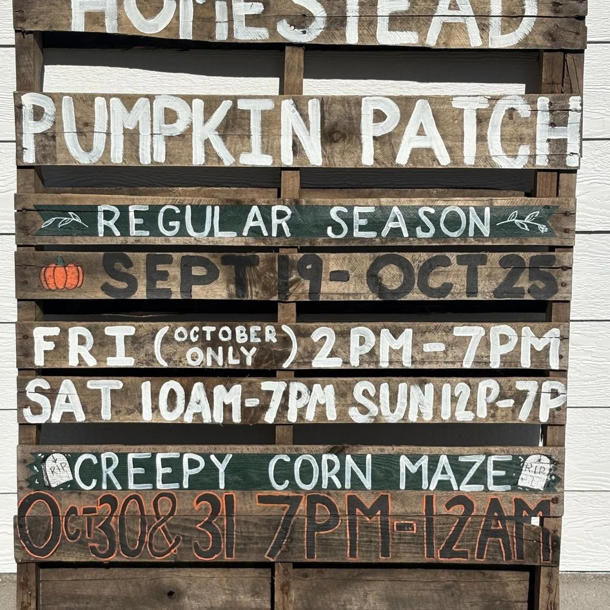 Homestead Pumpkin Patch 2026